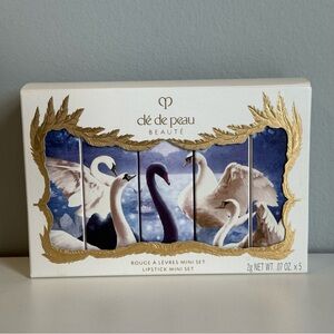 NEW Clé de Peau Swan Lake Holiday Lipstick Mini Set